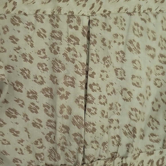 *Final Sale* Joie COADY LEOPARD-PRINTED SHIRT DRESS IN PORCELAIN - Picture 16 of 16